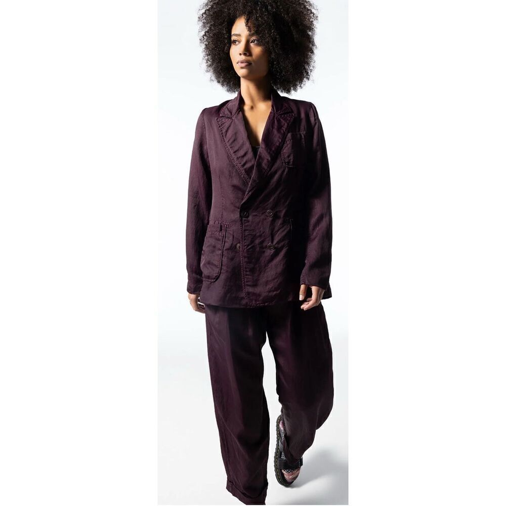 Burning Torch WALLACE BLAZER in PRUNE NWT Size XS